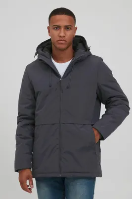 Produktbild von BLEND BHFosco Herren Parka Winterparka Winterjacke mit hochabschließender Kapuze Reißverschlusstaschen Regular fit