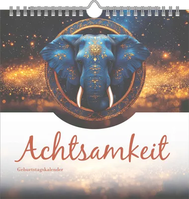 Produktbild von Achtsamkeit Geburtstagskalender