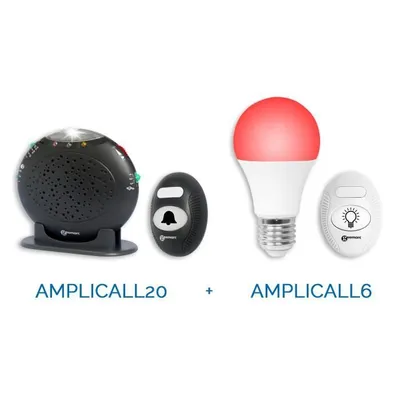 Obrázok produktu pre Geemarc Telecom AmpliCALL 20+6, Čierna, Biela, 15 m, CE, UKCA, AC, CE, UKCA