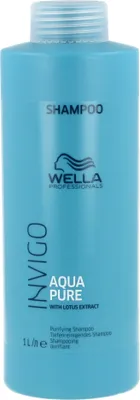 Produktbild von Wella Professionals INVIGO Aqua Pure Purifying, 1000 ml, Shampoo, Professionell, Frauen, Klärend, Auffrischend, Flasche