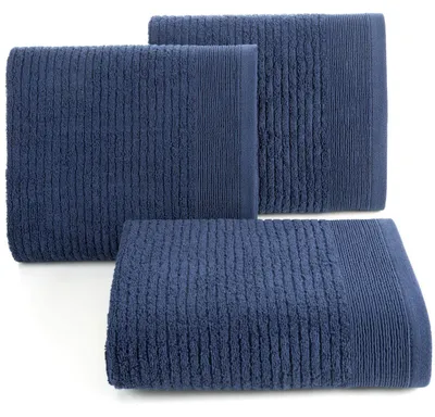 Zdjęcie produktu dla Ręcznik frotte NAOMI 50x90 cm granatowy 500 g/m²