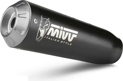 Produktbild von Kompletny czarny układ wydechowy MIVV X-m1 dla FANTIC Caballero 500