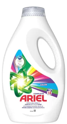 Produktbild von Ariel Flüssigwaschmittel Complete Color 810 ml, 18er-Pack
