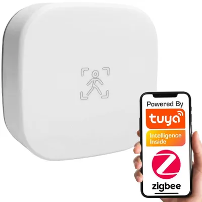 Produktbild von Tuya Radar Präsenzmelder 24GHz Kabelloser Zigbee Sensor
