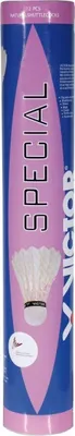 Produktbild von VICTOR Badmintonball Naturfederball SPECIAL 77 medium, 12er Dose.