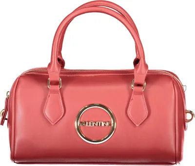 Produktbild von Elegante Rote Damentasche mit Henkeln und Abnehmbarem Riemen