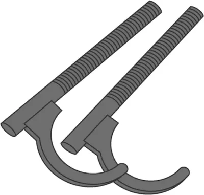 Obrázek produktu pro KE Kelit KM616, KELIT, hmoždynový hák, 60 mm, 1 ks.