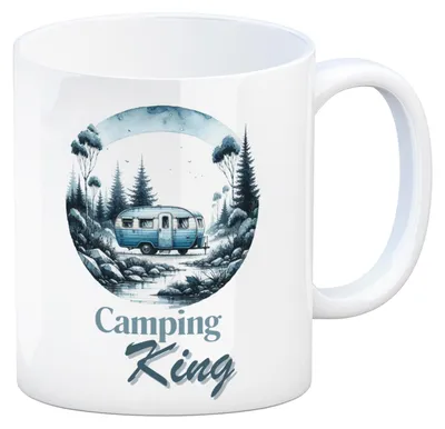 Produktbild von Camping King Wohnwagen Kaffeebecher