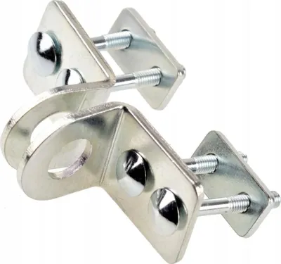 Produktbild von Feinz | Spindel Verschluss Mit Vorhängeschloss Skobel Verzinkt 30 Mm
