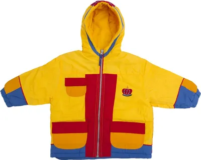 Produktbild von BRUBAKER Kinderjacke Uni mit Reflektorstreifen, DuPont DualAction Beschichtung Gelb Gr. 98