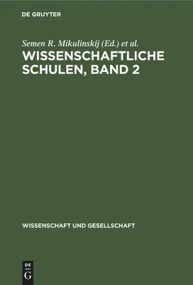 Produktbild von Wissenschaftliche Schulen, Band 2