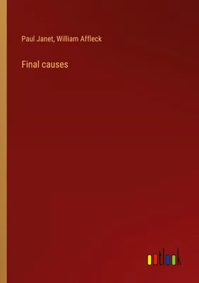 Produktbild von Final causes