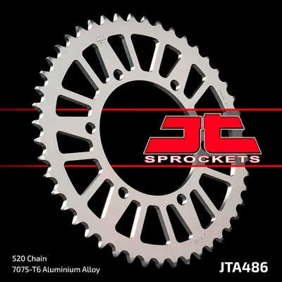 Produktbild von Kettenrad JT Sprockets hinten Aluminium 46Z