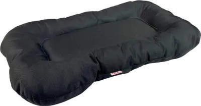 Obrázek produktu pro Voděodolné psí lůžko, rozměry 60 x 40 cm – odolné, snadno udržovatelné, z materiálu Cordura, pro malé, střední i velké psy, pro vnitřní i venkovní použití – barva: černá