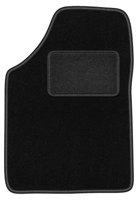 Immagine prodotto di Tappetino guidatore in moquette per Renault Kangoo I 1997-2008 (multispazio) – 1 pezzo, nero, su misura – Wielganizator LUX