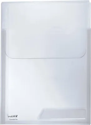 Produktbild von Sicht- und Prospekthüllen CombiFile A4 PP transparent VE=6x3 Stück