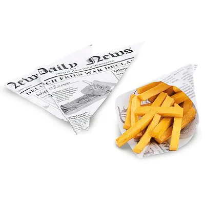 Zdjęcie produktu dla CONTACTO Torebka na frytki 1000 sztuk, długość: 255 mm, szerokość: 180 mm