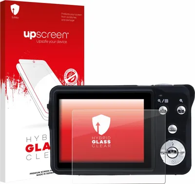 Produktbild von upscreen Schutzglas für Rollei Compactline 880 Schutzfolie Panzer Folie Glas Display Schutz klar