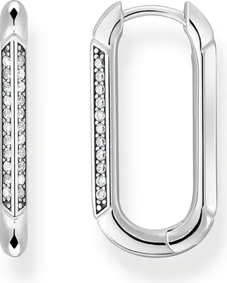 Produktbild von Thomas Sabo Creolen Damen CR674-643-14 Silber / Zirkonia
