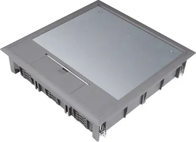 Produktbild von Hager VQ12057011 - Satinierter Stahl - EN50085-2-2