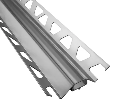 Produktbild von IN-T77 LED Alu Fliesenprofil Ecke innen 12mm silber 2m klar