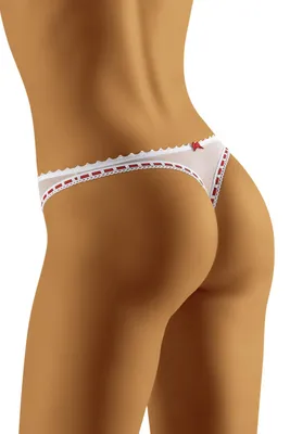 Produktbild von Wolbar string dame dessous borte wb307, weiß, s