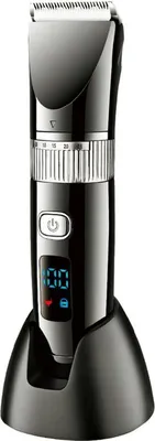 Produktbild von MODFU Haarschneider mit LCD-Display,Präzisionshaarschneider verstellbar,Haarschneider mit 6 Aufsteckkämmen, Multifunktionaler professioneller Haarschneider