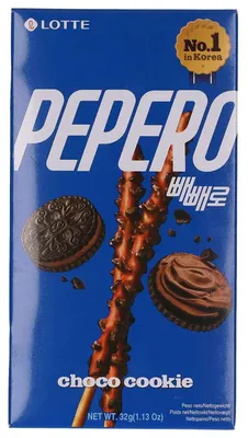 Produktbild von Pepero Choco Cookie Sticks 32g
