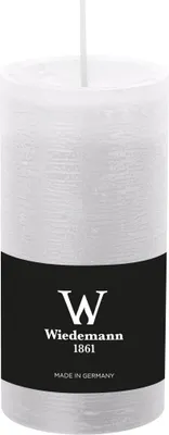 Produktbild von Wiedemann Marble Rustik Kerzen, Stumpenkerzen, Weiß 120 x Ø 58 mm