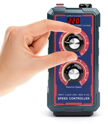 Drehzahlregler 2000 W 10 A für 220 V Wechselstrommotoren