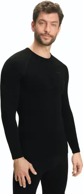 Produktbild von FALKE langarm Funktionsshirt Maximum Warm Herren black S