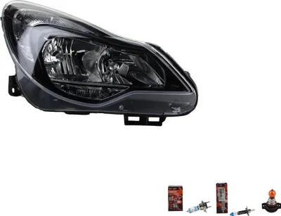 Produktbild von Scheinwerfer + Blinkersockel + Osram Night Breaker passend für Opel Corsa D Rec. Johns