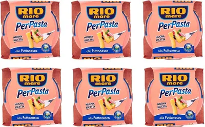 Produktbild von 3x Rio Mare Per Pasta Puttanesca Thunfisch in Olivenöl mit Gemüse 2x 160g
