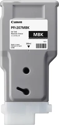 Produktbild von Canon PFI-207 MBK Tinte matt schwarz