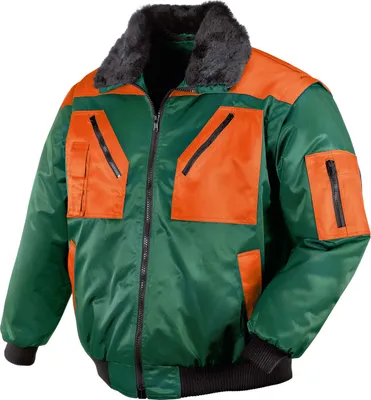 Immagine prodotto di Giacca da pilota OSLO verde/arancio taglia L