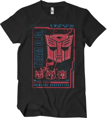 Produktbild von Autobots Original Generation T-Shirt - Large - Black