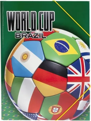 Produktbild von Kinder Sammelmappe A4 World Cup Brazil