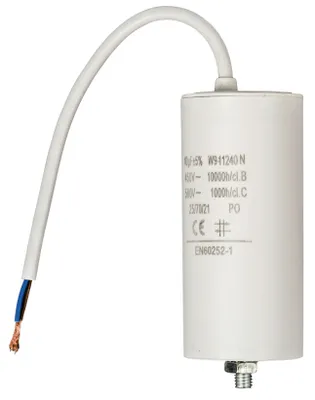 Image de Condensateur 450V + câble 40.0uf / 450 V + câble