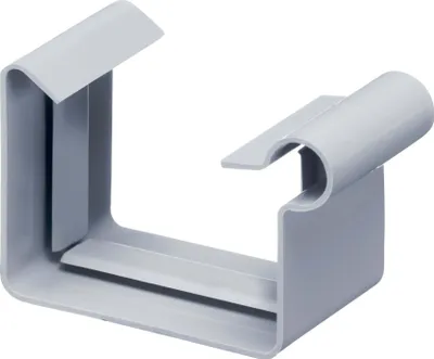 Produktbild von INEFA Rinnenverbinder Kastenrinne, PVC NW83 / 83mm Grau Verbinder für Dachrinne Kunststoff, Dachrinnenzubehör,  Germany