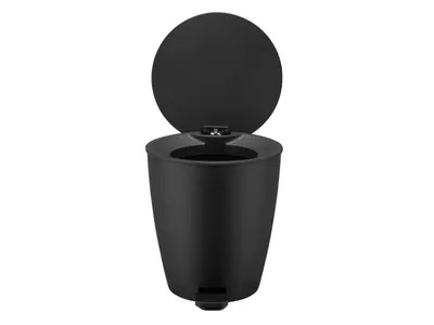 Produktbild von blomus GmbH AVA Treteimer schwarz 3l
