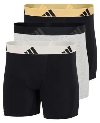 Imagen del producto de Calzoncillos bóxer para hombre (pack de 3) - Active Flex, confeccionados en algodón - Calzoncillos bóxer