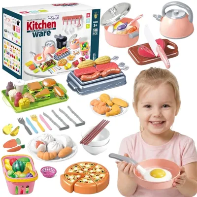Produktbild von Woopie Küchenzubehör-Set Kochspielzeug, 108-teilig