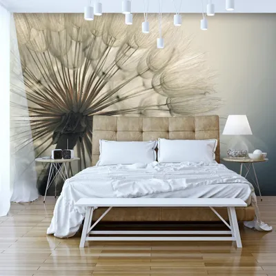 Produktbild von Basera Selbstklebende Fototapete Pusteblumenmotiv b-B-0059-a-d, mit UV-Schutz, 147x105 cm