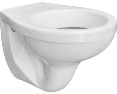 Produktbild von form&style Wand-WC Tiefspüler mit Spülrand weiß glänzend ohne WC-Sitz