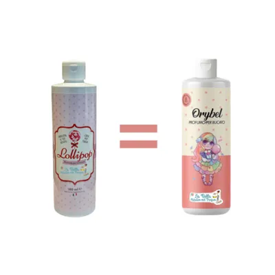 Imagen del producto de Perfume para lavavajillas La Bella Lavanderina - Sabor a piruleta / Orybel, 500 ml