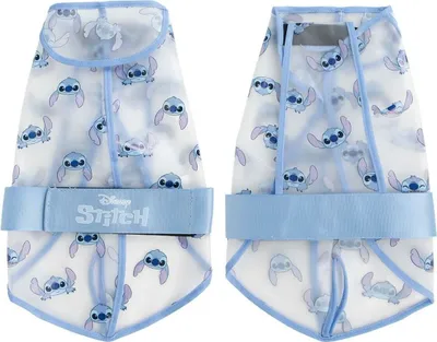 Produktbild von Regenmantel für Hunde Stitch Blau XS