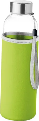 Obrázok produktu pre MidOcean - Fľaša na vodu "Utah", sklenená, 500 ml MO1337 (jedna veľkosť) (limetka)