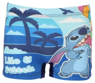 Produktbild von Disney Lilo & Stitch Badehose Jungen Badeshorts 110/116 (5/6 Jahre)
