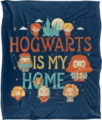 Produktbild von Harry Potter - Decke "Hogwarts Is My Home", "Chibi" TV18556 (Einheitsgröße) (Bunt)