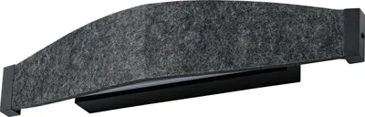 Produktbild von Decor Flat Felt Wall 13W 830 Dark Grey